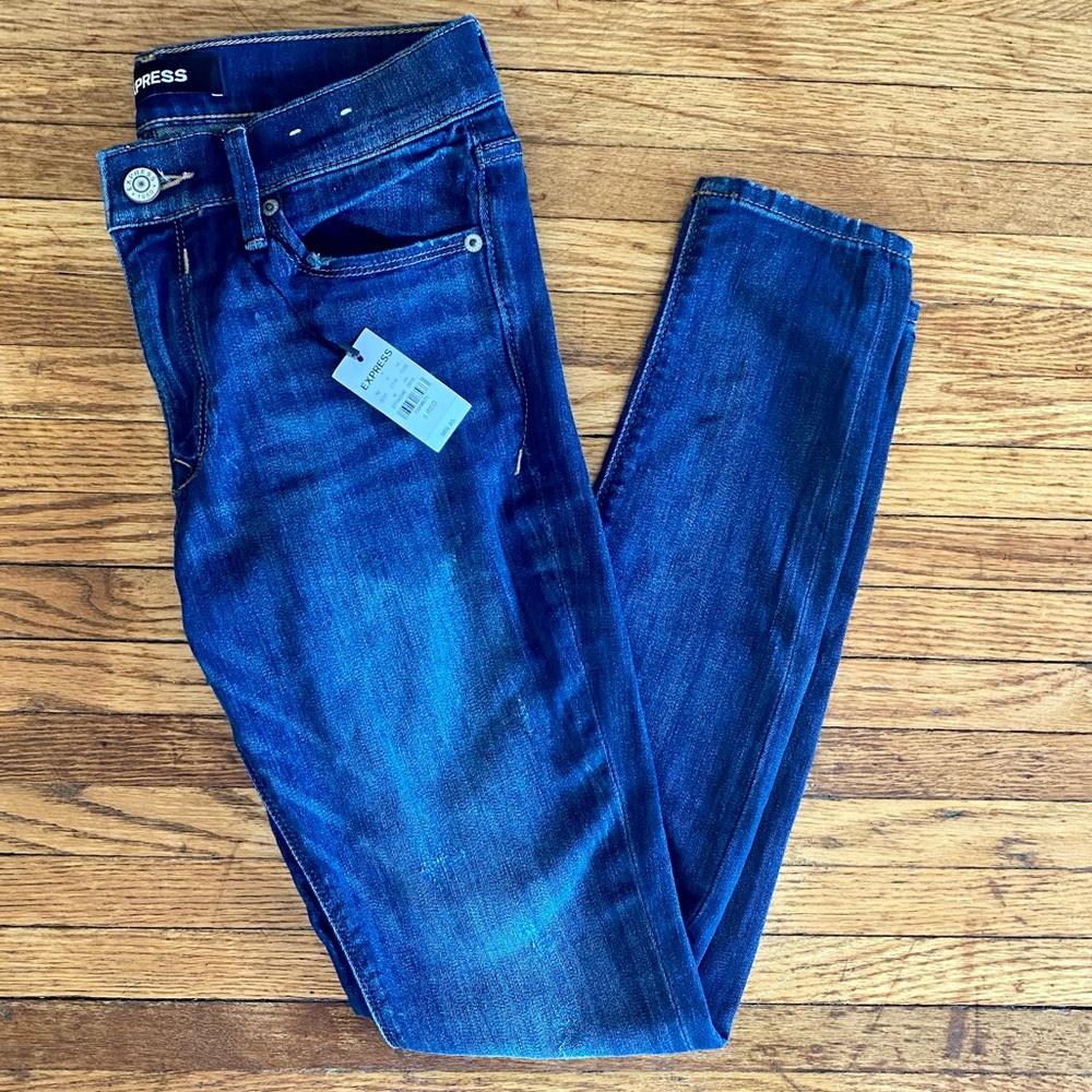 NWT Express Legging Mid Rise Skinny Jeans